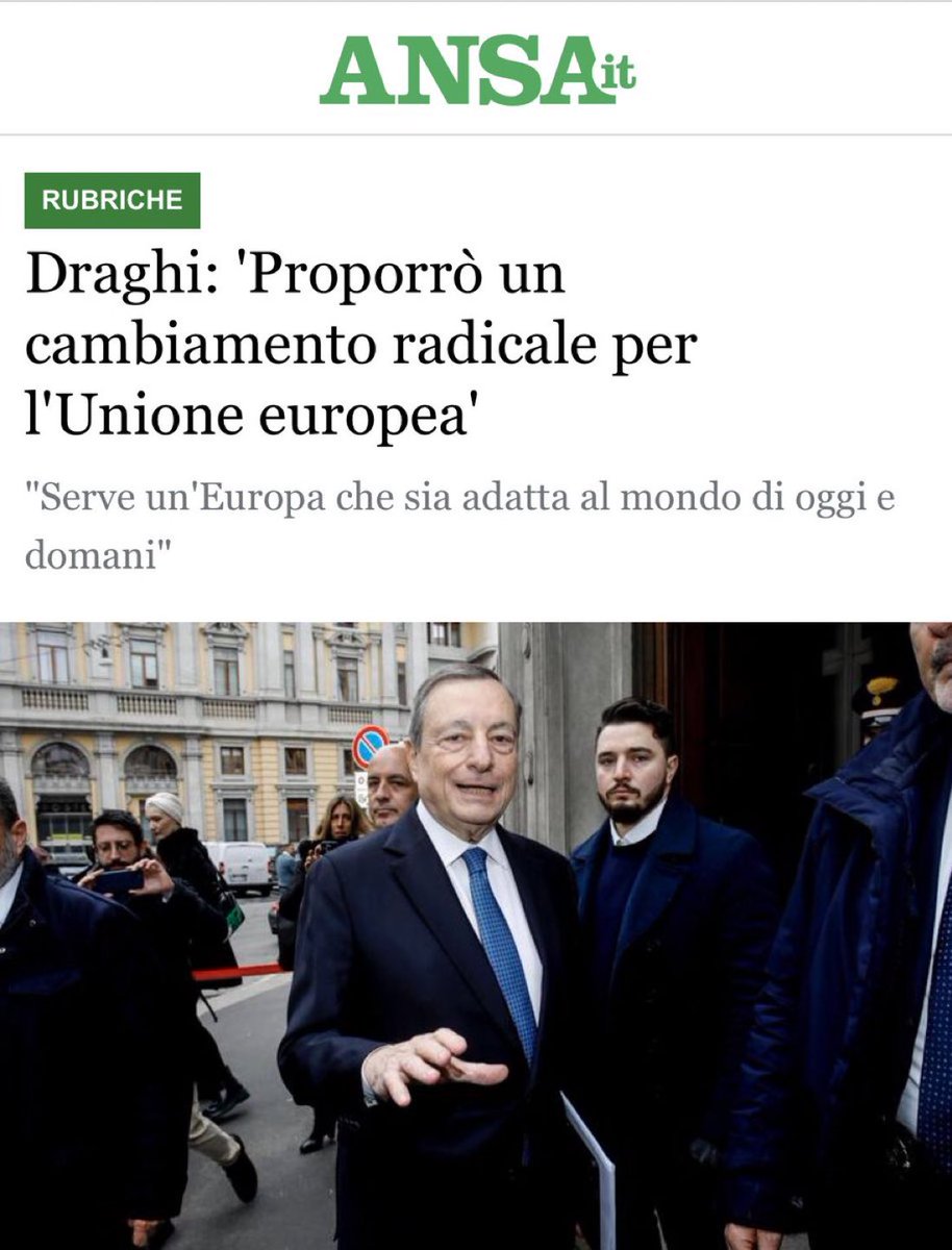 Whatever it takes  2.0

Un maestro.
Un discorso che potrebbe essere trascritto in un saggio per le future generazioni.
Un progetto politico per l’Europa.

Finalmente.
Ascoltiamolo.

#Draghi 
#MarioDraghi 
#WhateverItTakes