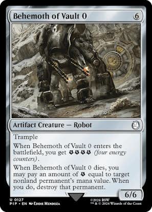 sanoptico's tweet photo. @felipepepe When I was skimming the new Fallout MTG cards, I was delighted to find one (and only one, I think) card that was an explicit reference to Fallout Tactics. It's a sign! We're back, baby! https://t.co/Oh0W3rDXjm
