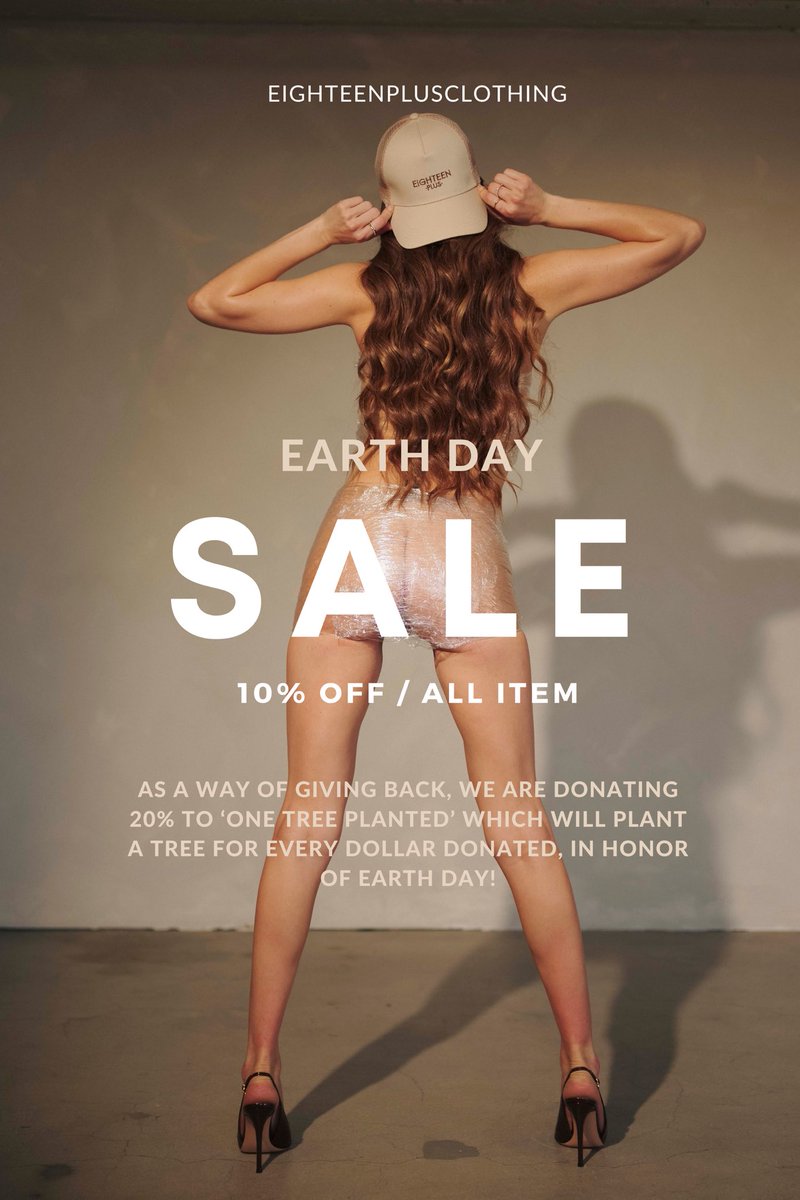 Happening April 22nd, help us plant trees this Earth Day! We are partnering with <a href="/onetreeplanted/">One Tree Planted</a> 🌱 We are donating 20% for every dollar donated.