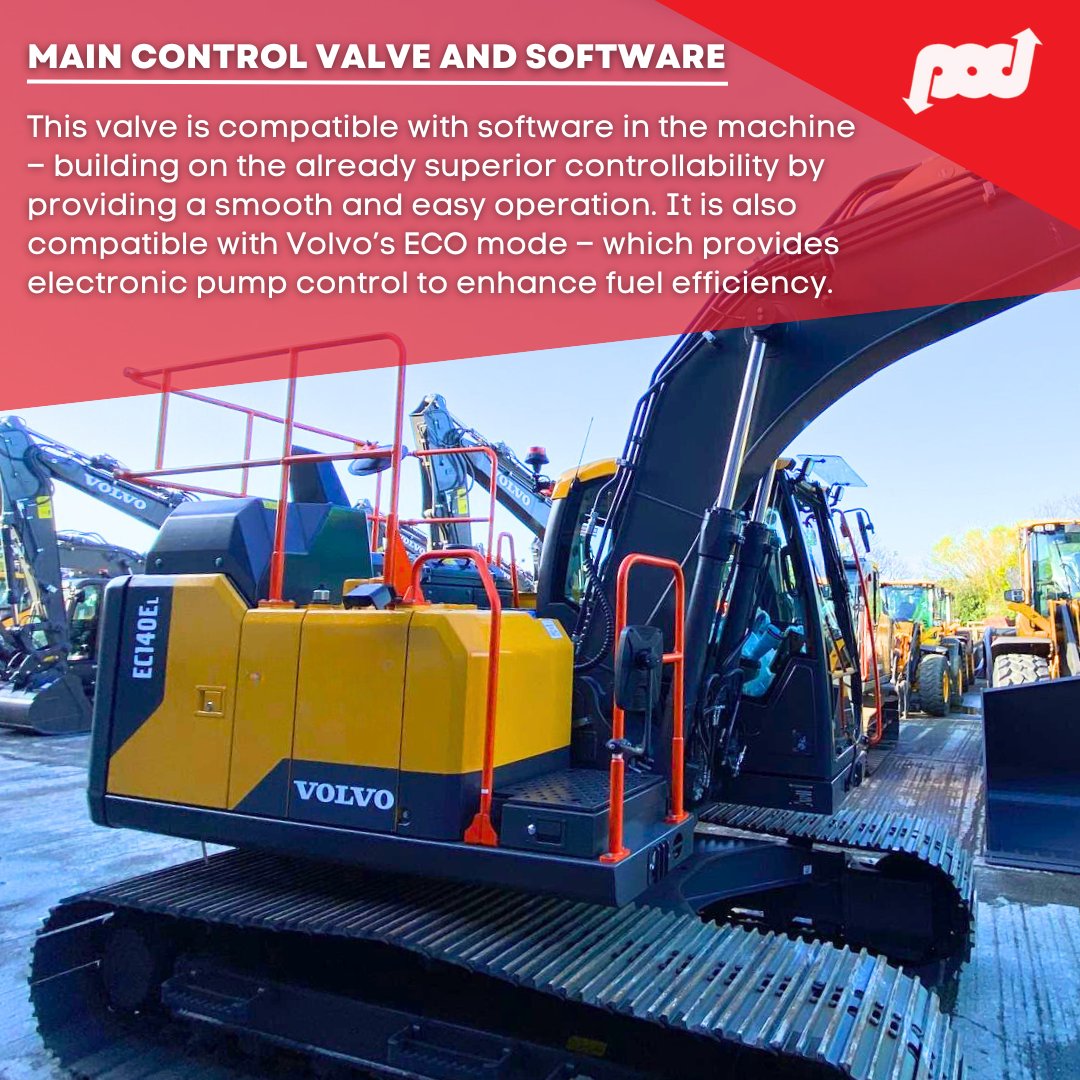 PODMachines's tweet image. It’s Delivery Tuesday !

Today&apos;s machine of the week is the EC140EL!

The EC140EL - Designed to deliver every function with superior efficiency.

Pat O&apos;Donnell &amp;amp; Co.
patodonnell.com

#volvoce #volvoscoop #volvoloader #construction #machinery #heavymachinery #machinerylife