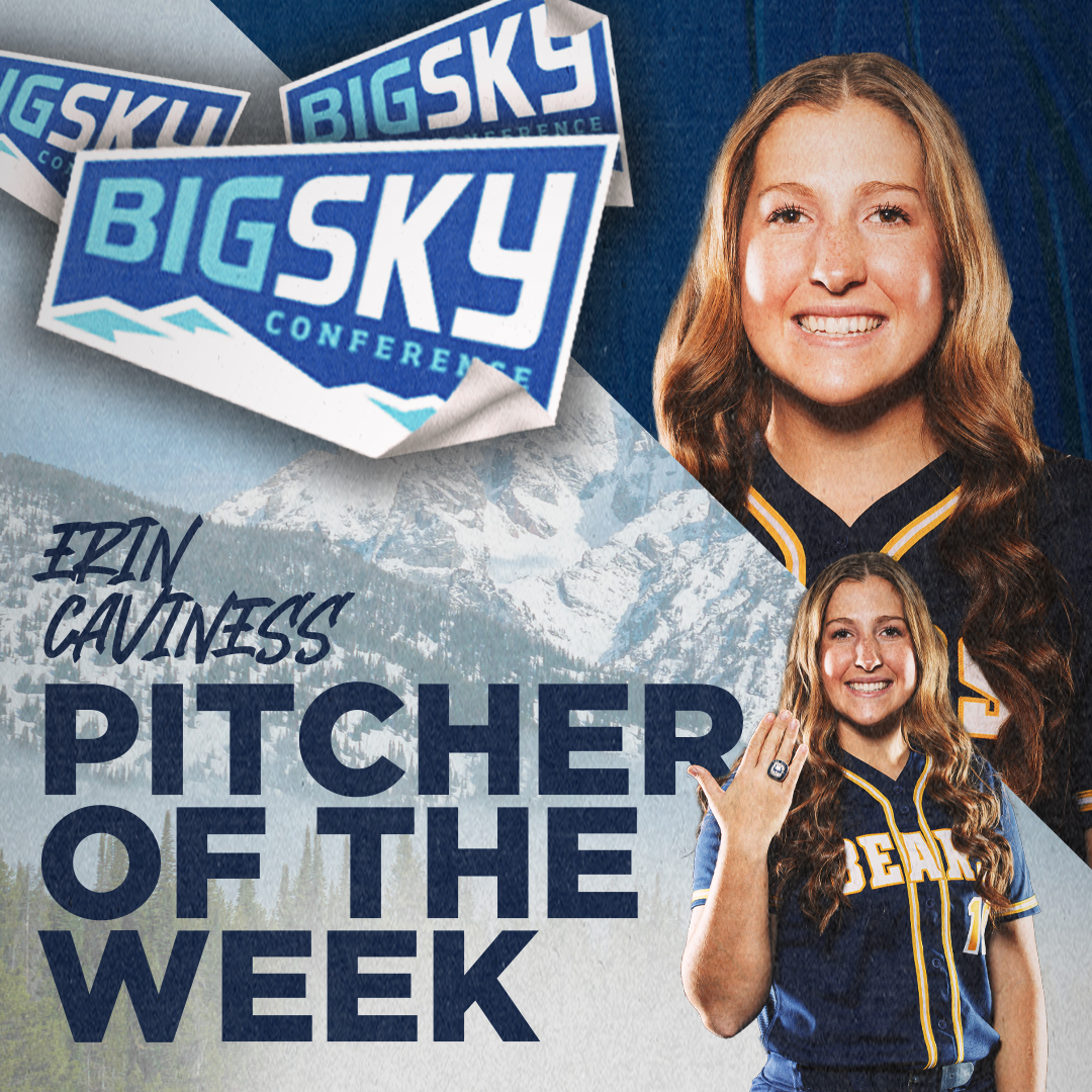 Congratulations to Erin Caviness for earning the Big Sky Conference Pitcher of the Week 🎉 Read more ➡️ loom.ly/ve-wPTU #GetUpGreeley x #RootedInLove