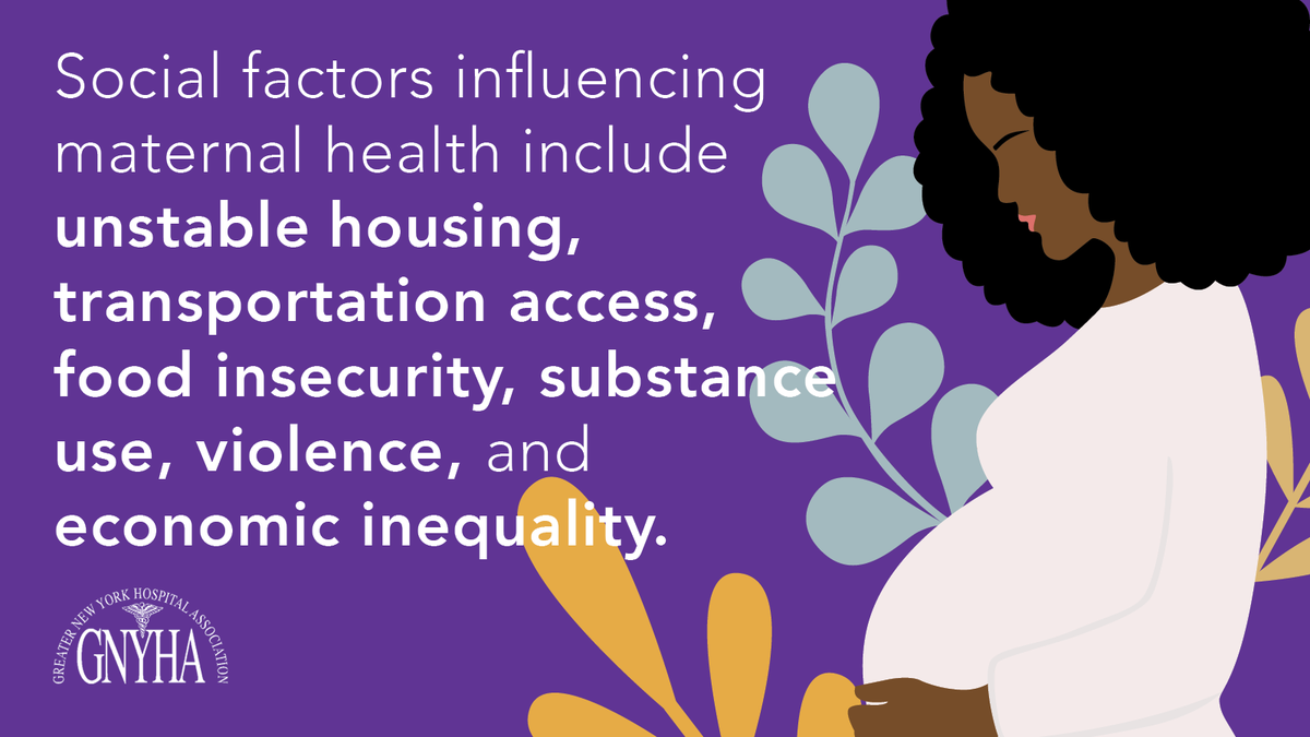 This #BlackMaternalHealthWeek we reflect on the impact of social determinants of health on maternal mental health equity and care. #Members can learn more by accessing this webinar: bit.ly/3Ju91ya