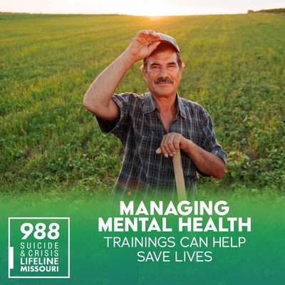 In partnership, Brownfield Ag Network DMH share this week's Managing Mental Health, featuring Univ of MO Extension Instructor Karen Funkenbusch who notes resources are available to farmers and anyone in rural Missouri going through a tough time ow.ly/aCjv50Rhkmx