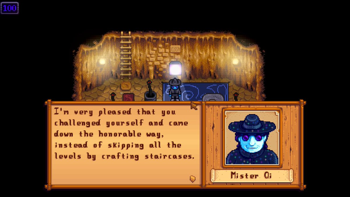 chocolowfatmilk's tweet photo. Pertama kalinya...
Gak pake tangga buat ke lantai 100 skull cavern...
Gaaaaaaah finally 🥲

#StardewValley https://t.co/fZUrIy3bm6