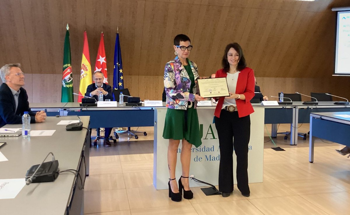 The company Altenea Biotech founded by Dr. Nuria Campillo (@CIB_CSIC), received last April 11 the first prize in the MadridNorteDigital - Knowledge&TechTranfer award. More info ➡️i.mtr.cool/gspqvisozs