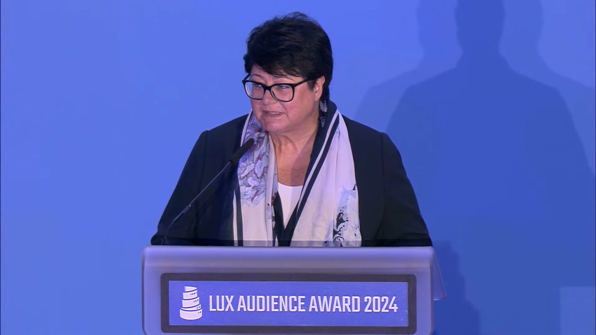 'Cinema has been able to read the most critical aspects of reality, and I thank the filmmakers for all the doors you have opened to us citizens', @Europarl_EN's Culture and Education Committee Chair Sabine Verheyen at the @luxaward ceremony #LUXAudienceAward