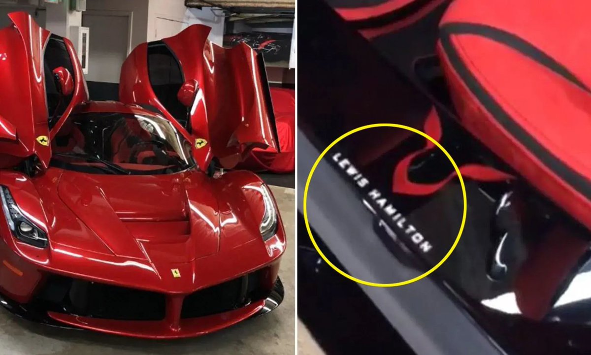 Eu lembro que uma vez o Hamilton foi até a Ferrari. Na época começou um monte de boato que o britânico iria para a equipe, mas na época ele só foi fechar a compra de um carro por lá.