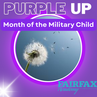 Fairfax Academy - FCPS (@fairfax_academy) on Twitter photo In our new partnership with <a href="/arenastage/">Arena Stage</a> we are creating an autobiographical play centering the experiences of military families. May 16 & 17 at Arena! The official flower of the military child is...the dandelion. Come find out why. #PurpleUpFCPS #MonthoftheMilitaryChild 📷 In our new partnership with <a href="/arenastage/">Arena Stage</a> we are creating an autobiographical play centering the experiences of military families. May 16 & 17 at Arena! The official flower of the military child is...the dandelion. Come find out why. #PurpleUpFCPS #MonthoftheMilitaryChild 📷