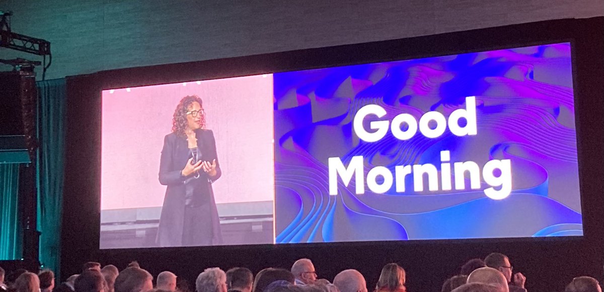 Excellent, insightful keynote this morning by ⁦<a href="/amywebb/">Amy Webb 🤷🏻‍♀️</a>⁩ exploring Business School Futures ⁦<a href="/AACSB/">AACSB</a>⁩ ⁦<a href="/UlsterBizSchool/">Ulster University Business School</a>⁩ ⁦<a href="/Hea112/">Heather Farley</a>⁩ #ICAM24