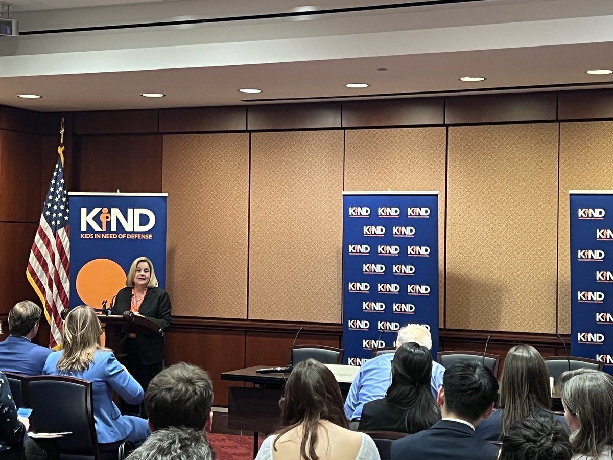 supportKIND's tweet photo. “It is a pragmatic approach that makes the system more appropriate for kids.” Thank you @RosLehtinen for your remarks and support of The Immigration Court Efficiency and Children’s Court Act! https://t.co/pBJ5Fje9uY