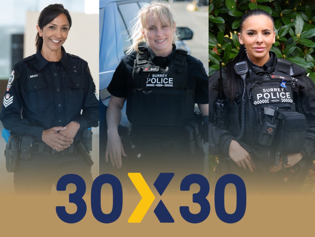 #DidyouKnow SPS recently joined the @30x30initiative becoming the sixth Canadian police service to take the pledge to have 30% female recruits by 2030. “Women are traditionally under-represented in policing and, as a progressive new police agency, we need to ensure that all