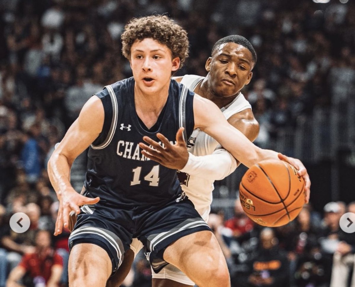 Congrats to Charlie Georgelos on his selection to the Express News 5A Area Team!  Superb leadership skills.  Led the Chargers in scoring, rebounding, and assists.  Suited up for 16 playoff games in his career, including a run to the 5A Final Four in 2022.  🏀 4:1