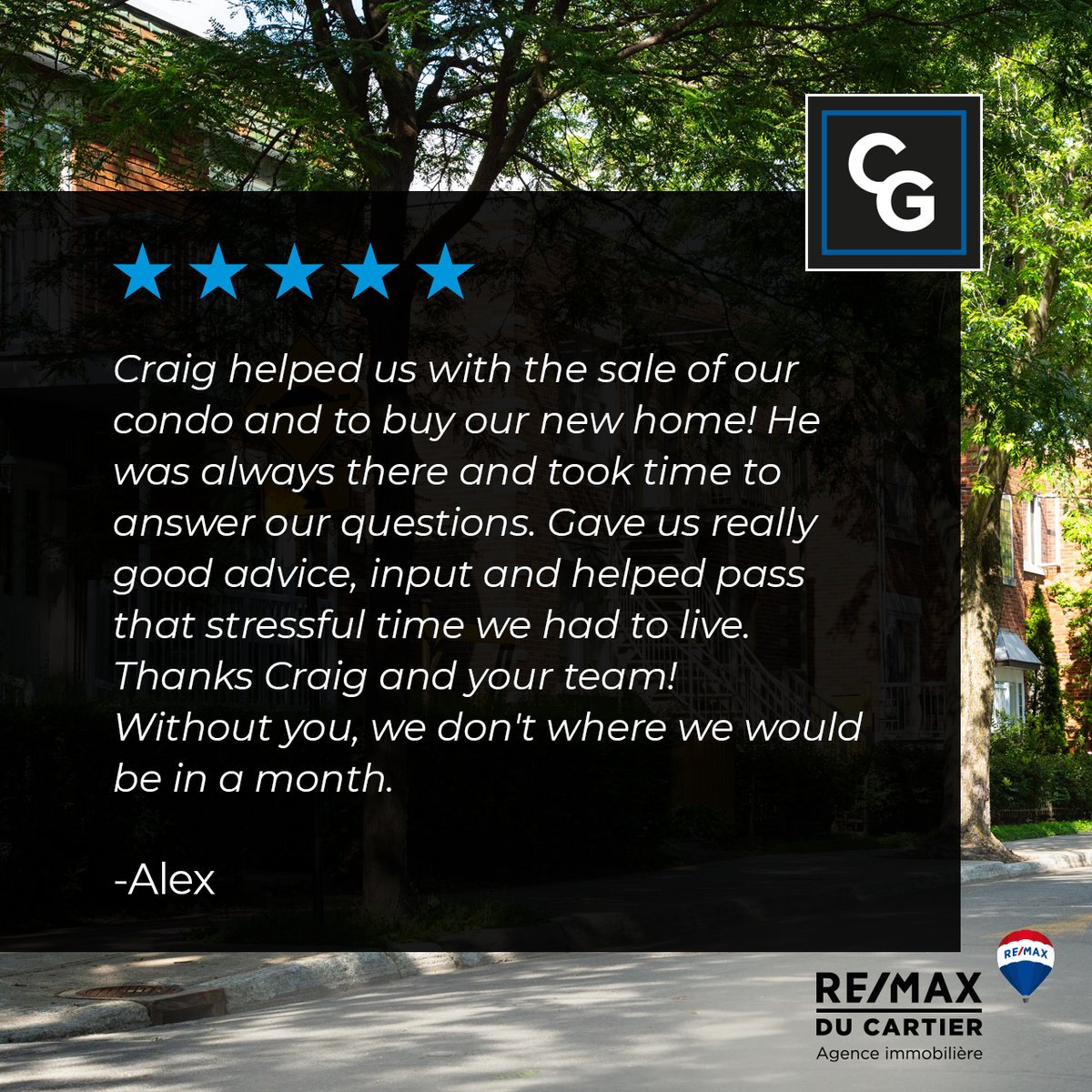 The needs of our clients are always a priority for our team because we know that a real estate transaction usually represents the biggest investment of their lives. Thank you for your trust Alex! #client #satisfaction #montreal #realestate