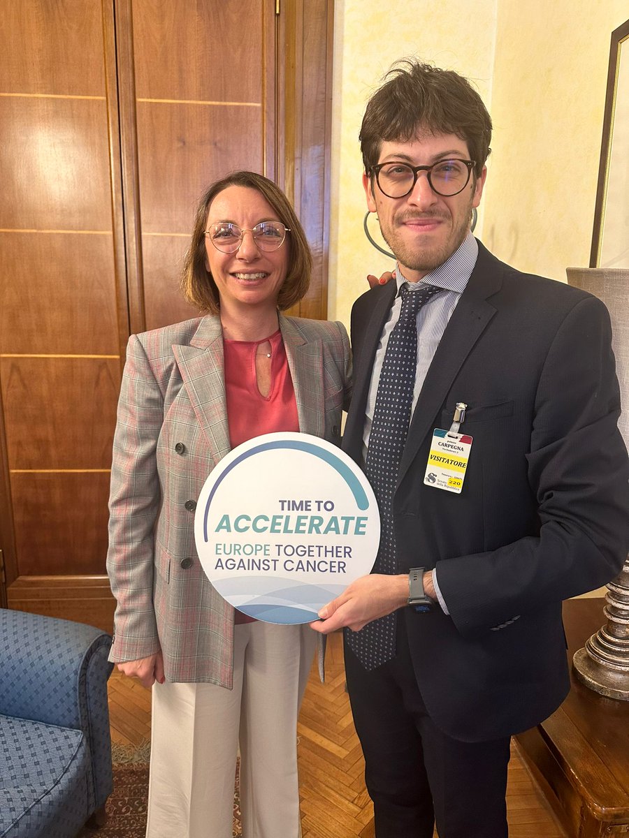Riccardo_msc93's tweet photo. Oggi presentiamo lo #EUCancerManifesto ai Deputati e Senatori.Unità politica è possibile,per un benessere comune 🤝 Insieme,possiamo ambire a migliorare oncologia e sconfiggere il #cancro
#TimeToAccelerate
#EUCancer 🇪🇺🇮🇹
@MurelliElena @CrisantiEuropa @LCiocchetti @YleniaZambito https://t.co/AWB0yBtPT4