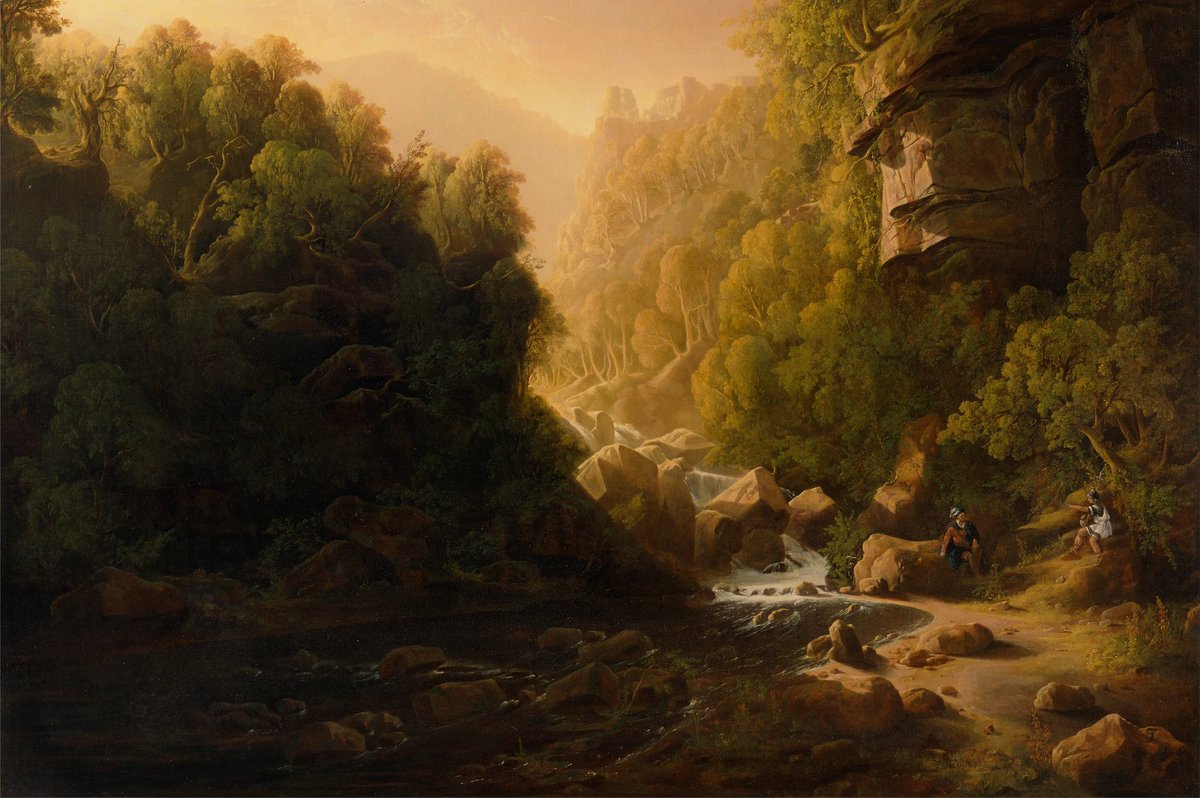 The Mountain Torrent (1830), by Francis Danby