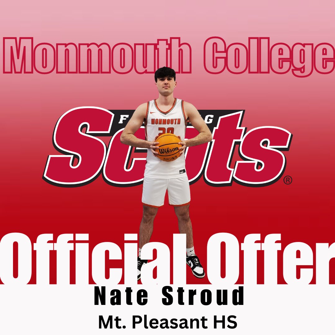 Extremely blessed to receive my second offer from Monmouth College!