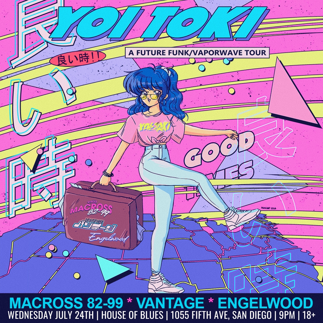 Create memories and dance the night away with us and Yoi Toki, a future funk and vaporwave party on July 24 (18+). 🛰️ 🪐 Tickets go on sale this Friday at 10am 👉 livemu.sc/49xBYmM