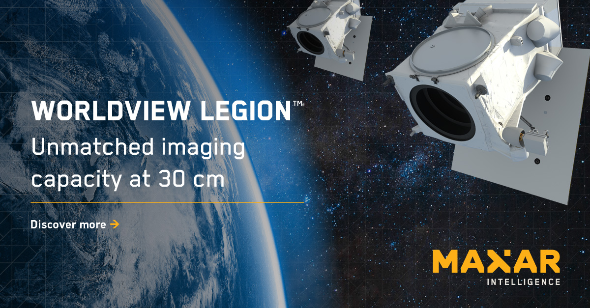 Our WorldView Legion satellites will increase our 30 cm-class resolution imaging capacity. Our constellation will offer our customers operational flexibility for their dynamic missions. Details: ow.ly/6UMR50Rhmiy #ittakesalegion