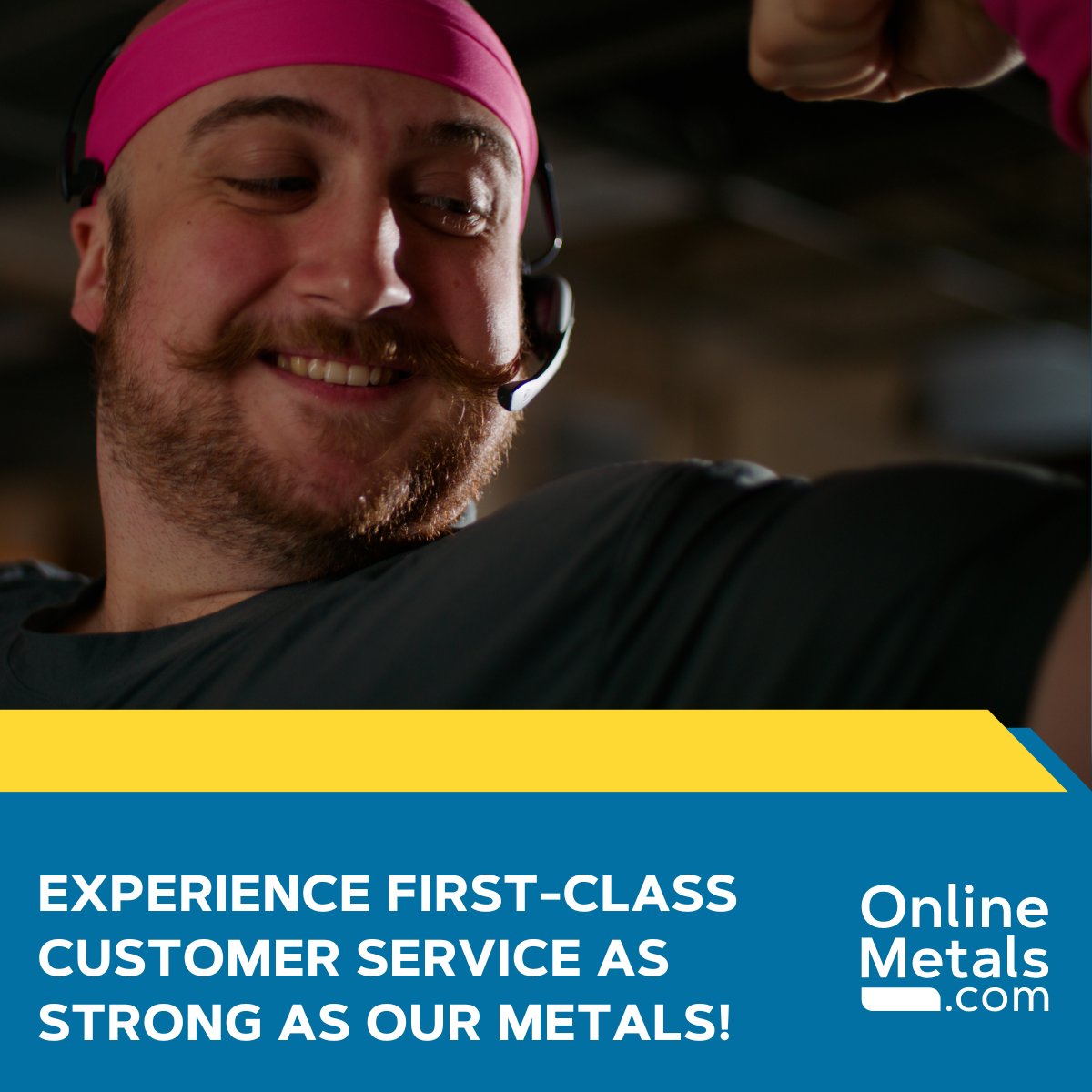 💪 Our Strength is Our Service
--
Whether you're looking for on-site articles or tools, a real person to help you get what you need via chat or phone, or in depth product pages. Online Metals has got you covered! #wheremetallives #madewithmetals