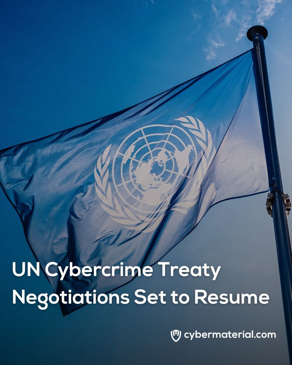 #CyberNews Despite challenges, the UN's proposed Cybercrime Treaty negotiations may resume this summer after a pause since February. 

Read More: cybermaterial.com/un-cybercrime-… 

#UN #Cybercrime #NY