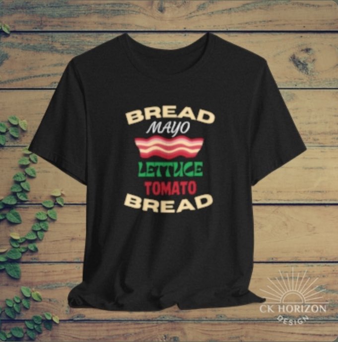 ckhorizondesign's tweet image. *SANDWICH SHIRT*
Buy Here ⬇️
ck-horizon-design.printify.me/product/715762…
•
#baconbacon #shirt #shirts
