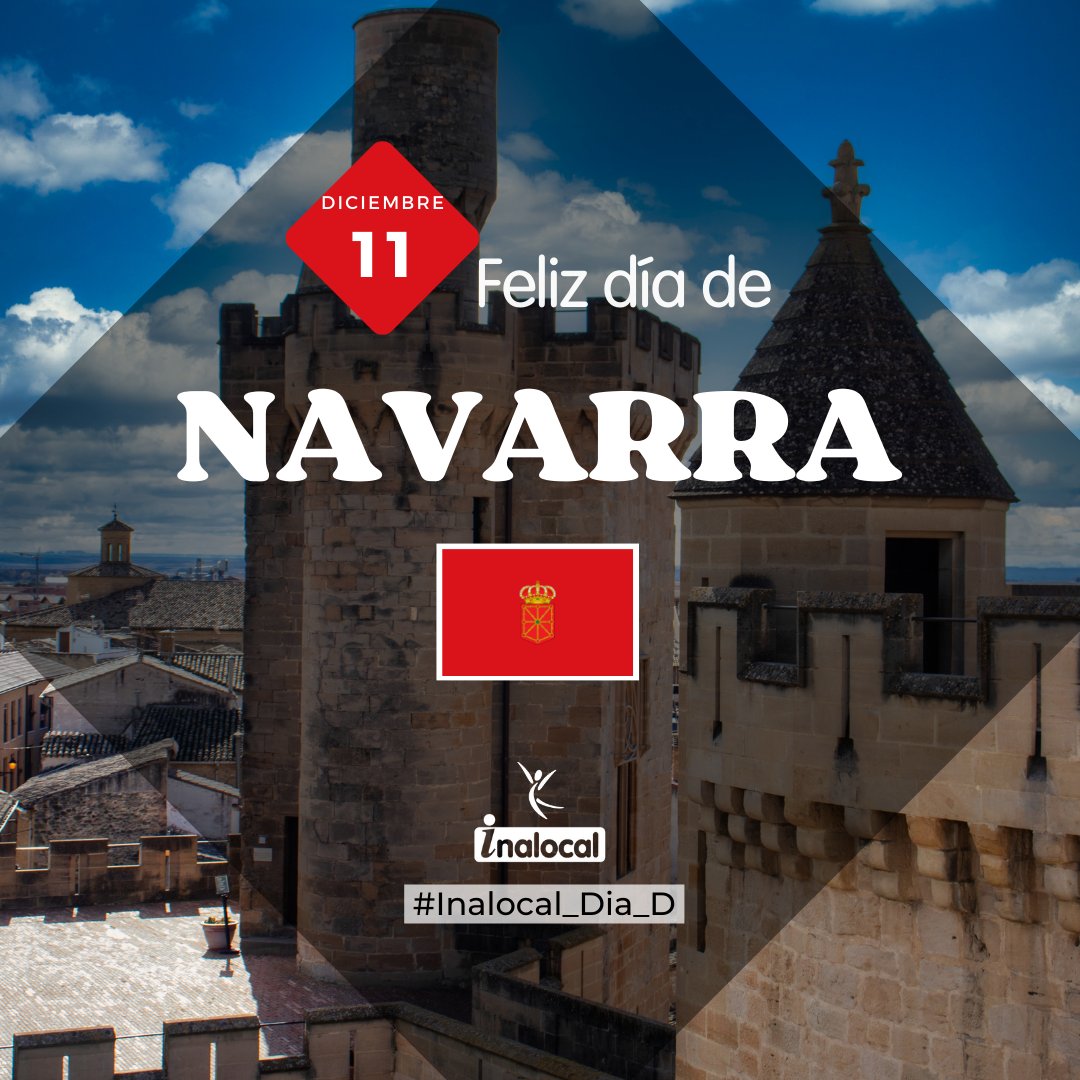 inalocal's tweet image. Descubre Navarra este 3 de Diciembre 🌿

Este 3 de diciembre celebramos el Día de Navarra, una jornada especial para honrar la cultura, tradiciones y el impresionante patrimonio natural de esta región. 🎉🏰

#Navarra #inalocal #cursos #agricultura #campo