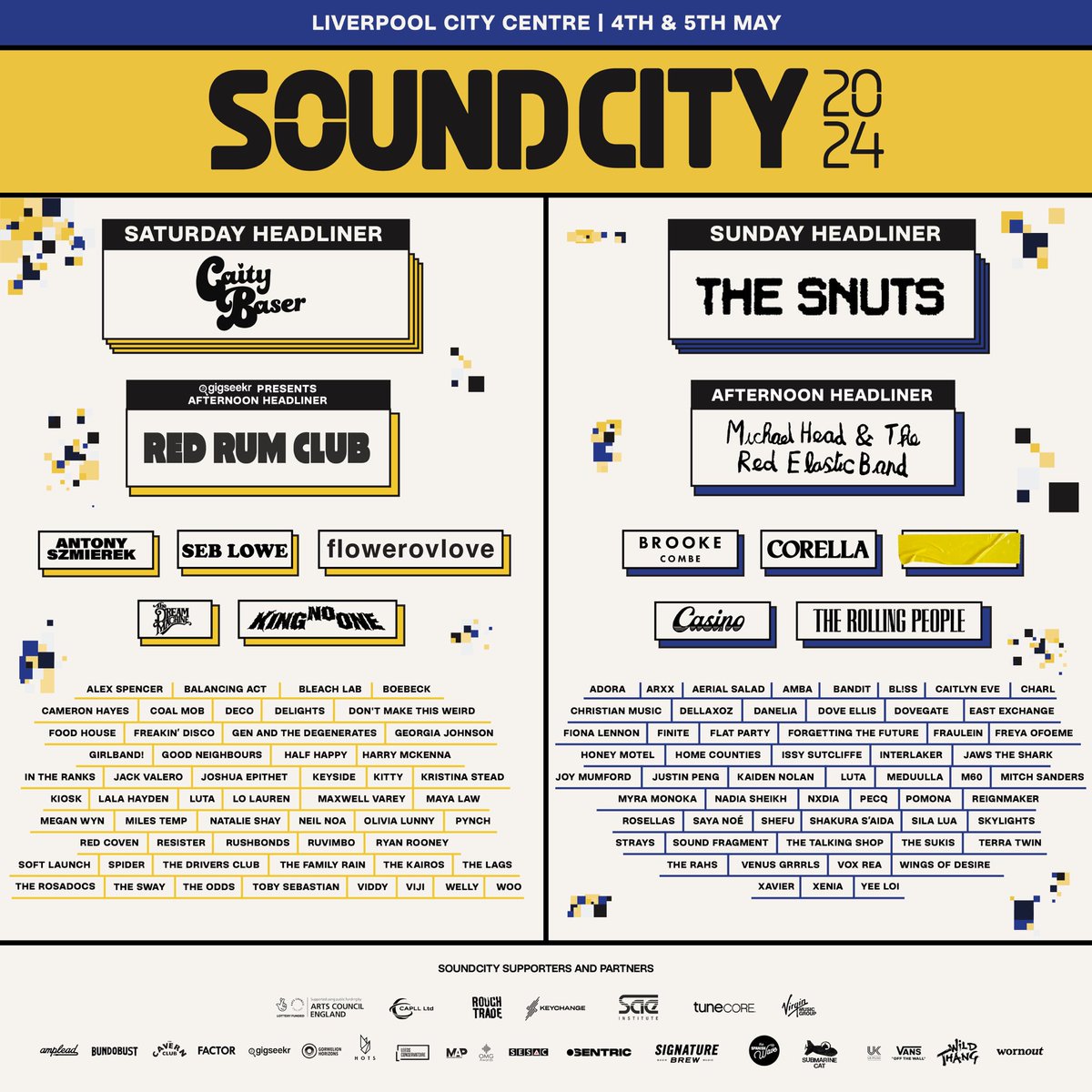 We’re absolutely buzzing to announce we’ll be playing @SoundCity. We’ll be at at The Shipping Forecast on Sunday 5th May. We can’t wait to be back in Liverpool 🌹 Tickets 🎫 - seetickets.com/event/liverpoo…