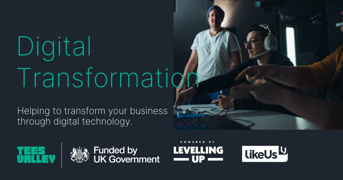 Tees Valley Digital Transformation can help you adopt digital technology in your business – including an opportunity to apply for up to £3,000 grant funding. Find out more: orlo.uk/ESpsO #UKSPF @LikeUsBiz