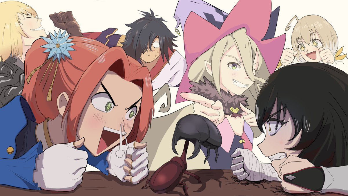 fanart i made after finishing tales of berseria! Super cool game, I really liked the characters and the plot #talesofberseria #テイルズオブベルセリア #TalesOf