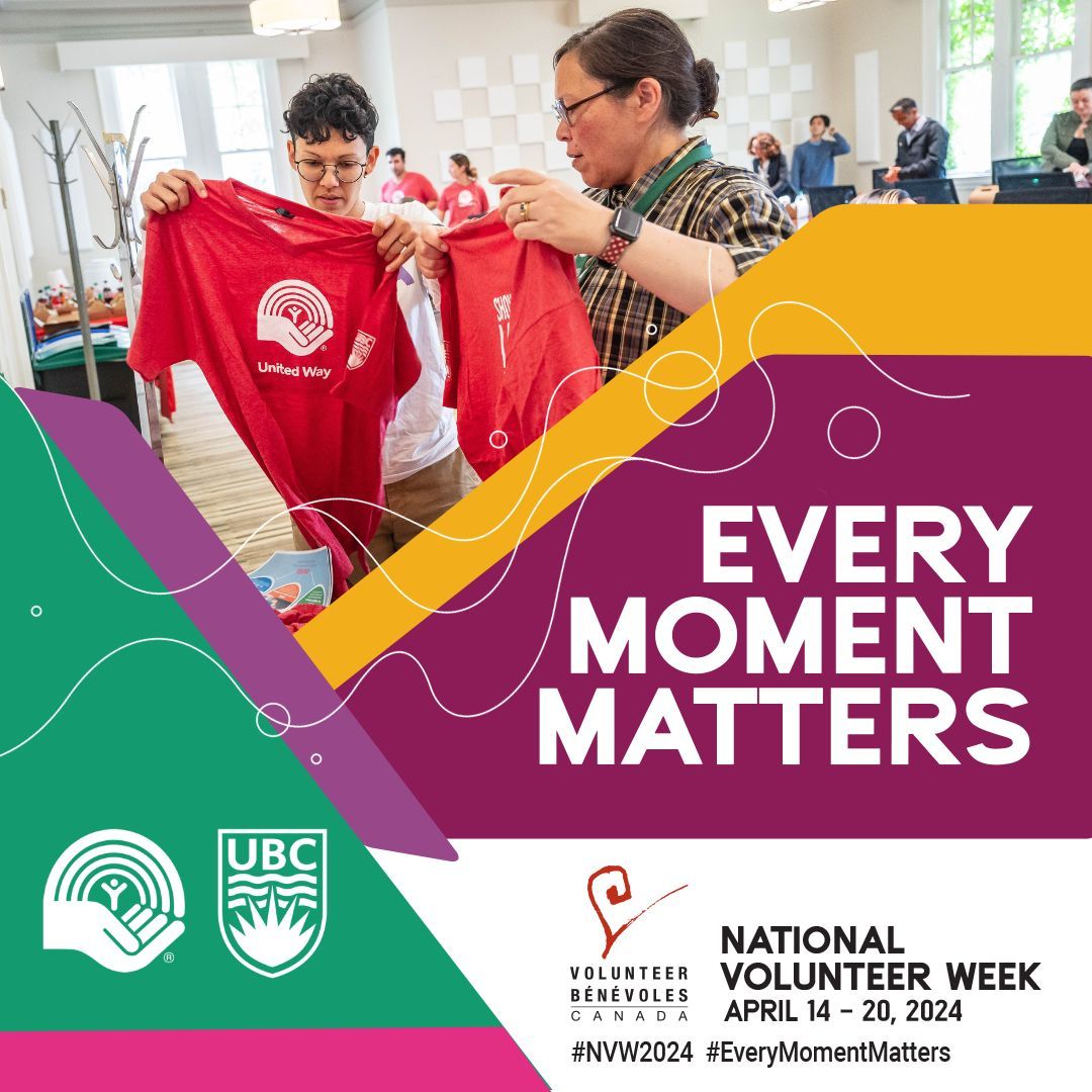 We recognize that many of the UBC United Way volunteers spend time at their desks and in meetings to plan their events and initiatives for the UBC United Way Campaign. While we know these moments may feel ordinary, the moments we spend planning are able to make a difference.