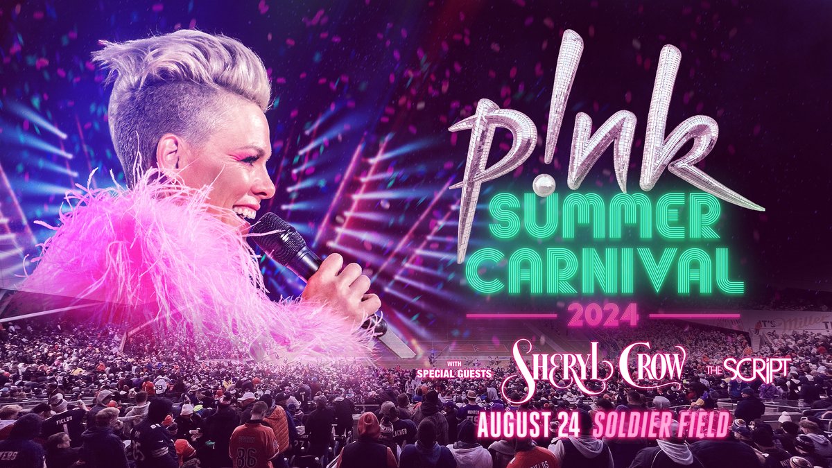 Mother's Day is just around the corner! Surprise mom with tickets to see @Pink's Summer Carnival tour on August 24 with special guests @SherylCrow and @thescript 💖🎠🎡 🔗 bit.ly/PINKAugust24