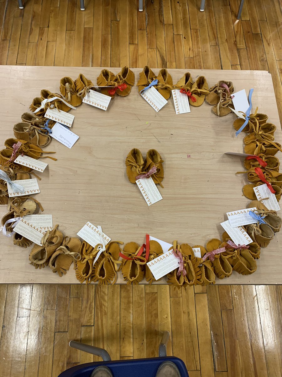 Baby Moccassins@Mackenzie HS. Well done!👏