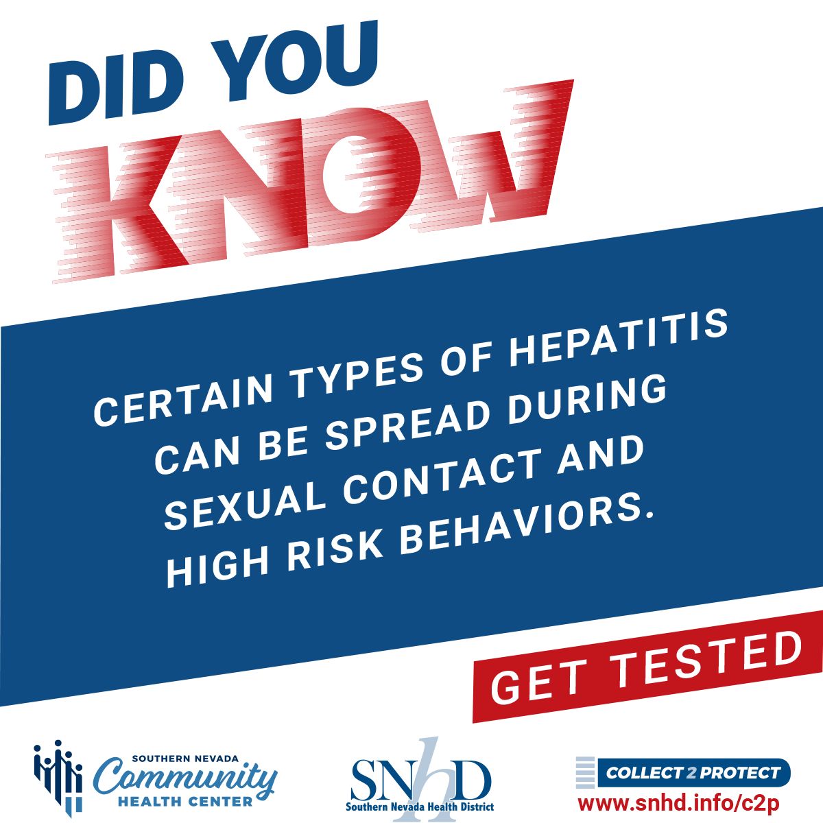 SNHDinfo's tweet image. Make sure you are getting tested for all STD/STIs you may be at risk for. Find a testing location near you: bit.ly/3ptbOgR ! #TalkTestTreat #STIAwarenessWeek