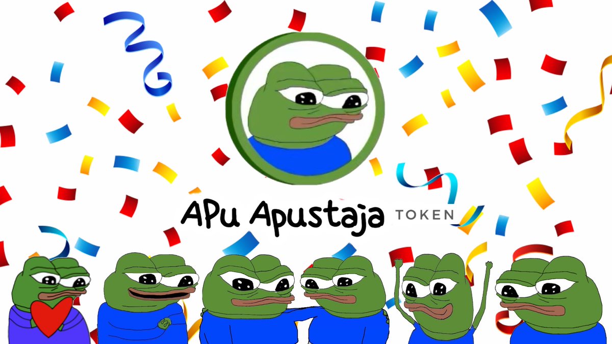 @ApuBillionaire @ApusCoin Im buying more fren $APU