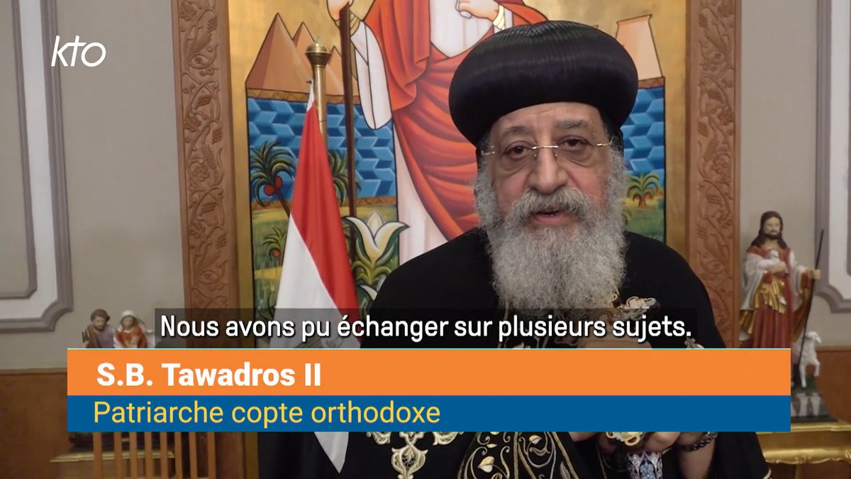 KTOTV's tweet photo. Une délégation de la Conférence des #évêques de France s’est rendue en #Égypte avec L'@OeuvredOrient. Une expérience de #fraternité et d'#unité avec les responsables des différentes Églises chrétiennes orientales.
👉#Focus sur ces rencontres: https://t.co/aEQwCorRO5
@Eglisecatho https://t.co/yzdwD36Pwm