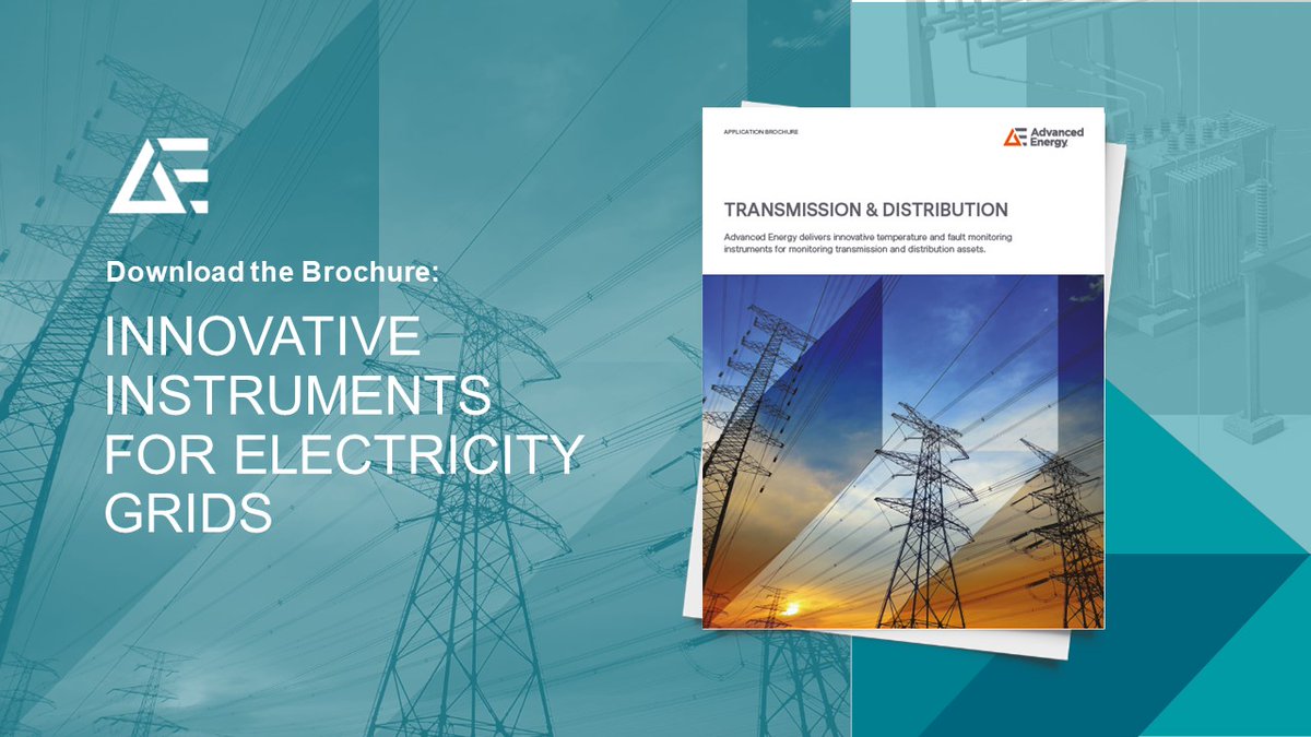 New brochure: Innovative temperature and fault monitoring instruments for electricity transmission and distribution assets, critical as we #energytransition to #smartgrid. #smartgrids Download bit.ly/43ZrpYp Learn more bit.ly/3TXi3YB