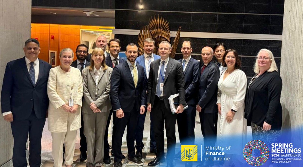 What a great meeting with Vice President @anbassani and @WorldBank Executive Directors. Real friends and supporters of Ukraine. We had a frank conversation about the development of Ukraine's financial situation. Grateful to the big World Bank team for standing with us!