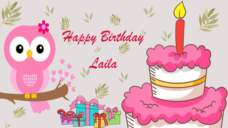 I’m lucky to have someone as thoughtful and caring as you ❤️ Happy Birthday @Laila26B 🎂 #HappyBirthdayLailaKhan