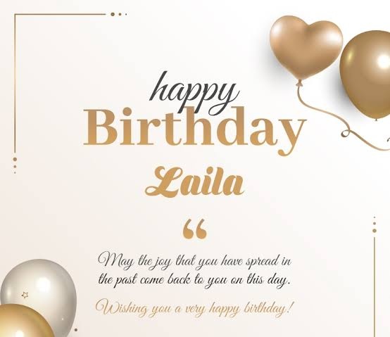 Thank you so much for always being there for me😍 Wishing you the happiest birthday🎂🎉❤️ @Laila26B #HappyBirthdayLailaKhan
