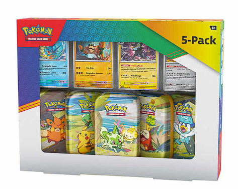 pokemon card costco Costco Pokémon Box Set - ETB Miraidon + Poké Ball - Scarlet & Purple