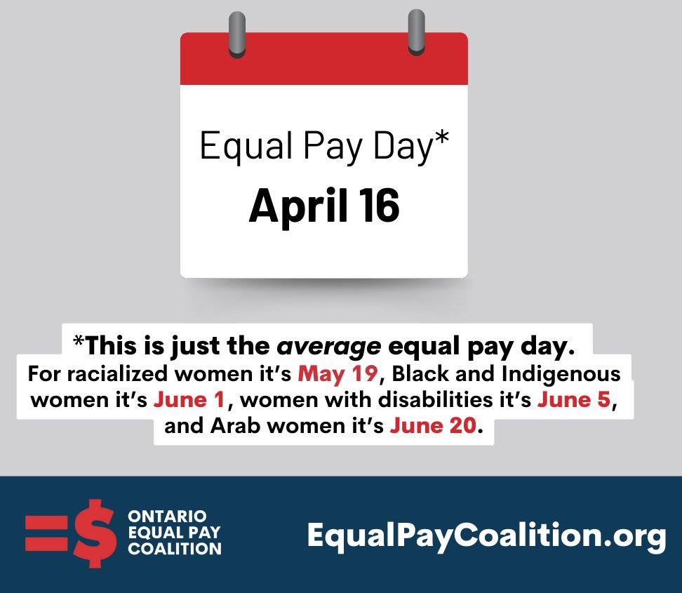 Close the gender pay gap! #EqualPayDay #PayTransparency #CloseTheGap #IntersectionalJustice