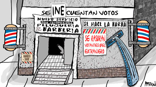 #FelizMartes estos son los cartones de los moneros de México del 16 de abril de 2024, publicados tanto en los principales medios de información como en sus redes sociales. (Parte 1) @MoneroKemchs @CartonCalderon @Garcimonero @MaguMonero