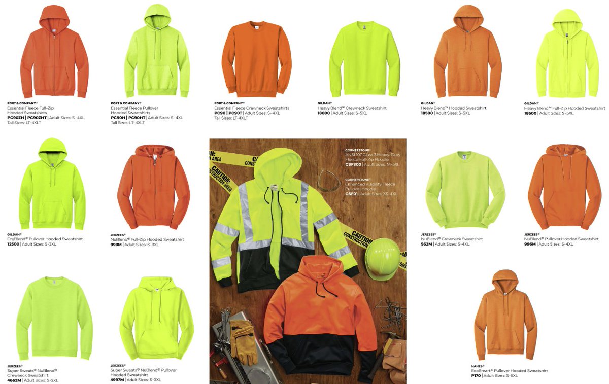 Topsgraphics's tweet image. More along the lines of our great quality High-Vis workwear gear! 
These are tailored more towards every-day working conditions!

Contact us today to get your entire crew or company outfitted!😎