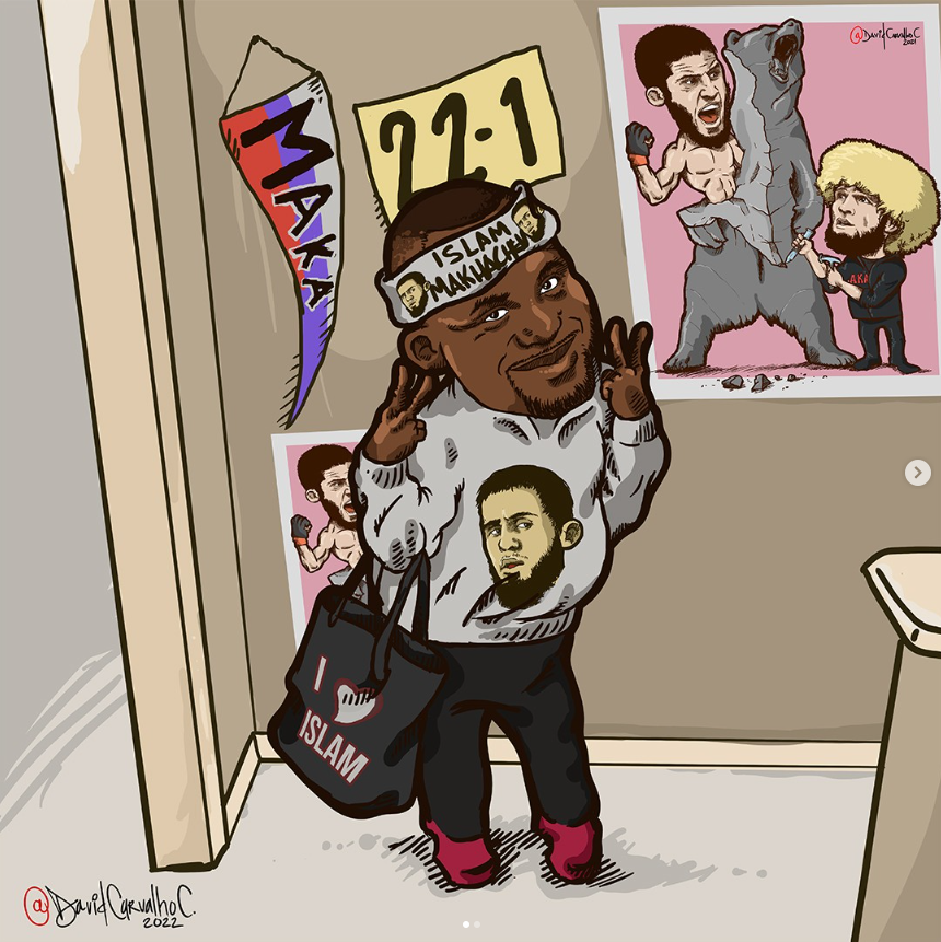 DavidCarvalhoC's tweet photo. Terça das referências - Aqui usei o clássico "fangirl meme" como referência para ilustrar o "Cormifã", Daniel Cormier que por mais que tente, jamais esconde que é fã do Islã Makachev.
#references #meme #mma #memea https://t.co/cJGR06BS4a