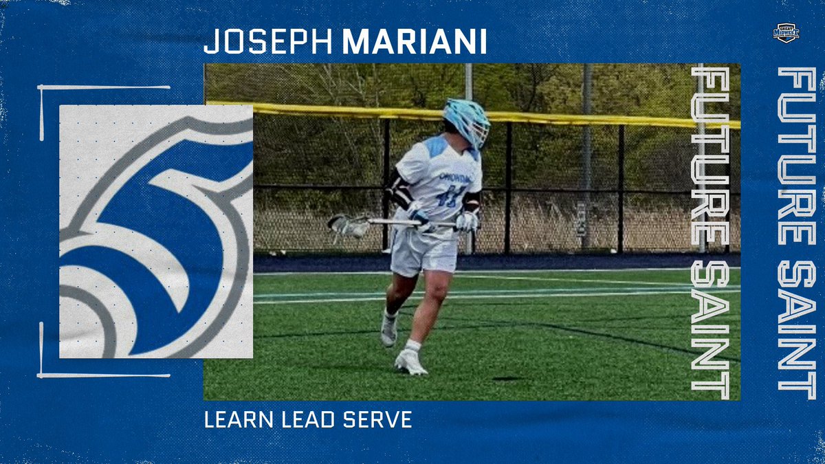 Transfer Alert! We are very excited to welcome Joseph Mariani, Syracuse native and transfer from Onondaga Community College to our Saints family! #BeASaint #BuildTheBrotherhood
