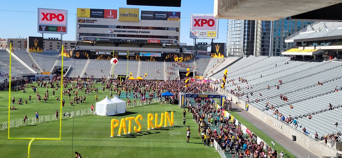 Over the weekend, several XPO employees took part in the 20th annual Pat’s Run in Arizona, which raised money for the @pattillmanfnd's educational scholarships. We were proud to sponsor the event and support the great work of the Foundation. Read more: bit.ly/xpo-sponsors-p…