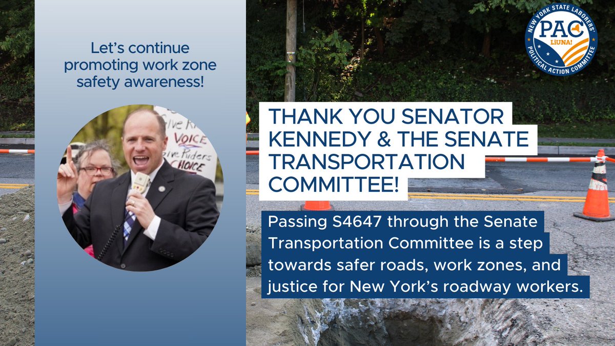 Thank you @SenKennedy and the Senate Transportation Committee for prioritizing worker safety this #NationalWorkZoneAwarenessWeek, and every week!