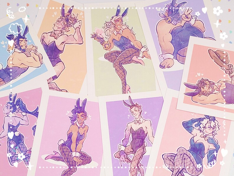 xmoonlitxdreamx's tweet photo. [RTs appreciated! ♥]
(Overwatch)

Added a bunch of new OW mini prints and bunny prints to my store! Older prints that were sold out have also been restocked~ All these mini prints are $4 each printed with a holographic finish. Details in the thread! ^^ https://t.co/uL9ISVznVx