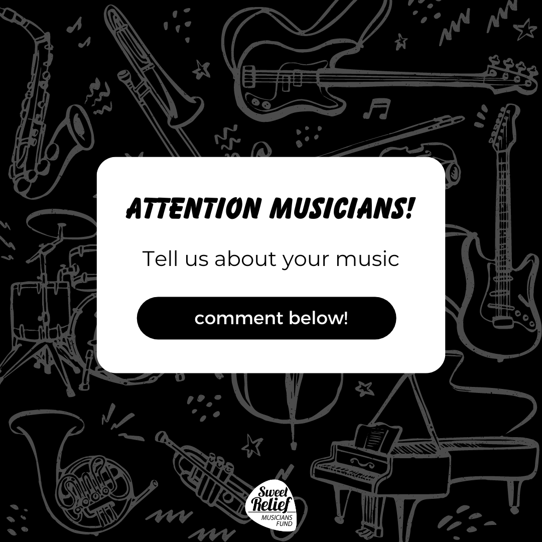 Musicians! Share your music with us! Not a musician? Shout out and tag an artist you love below🎶❤