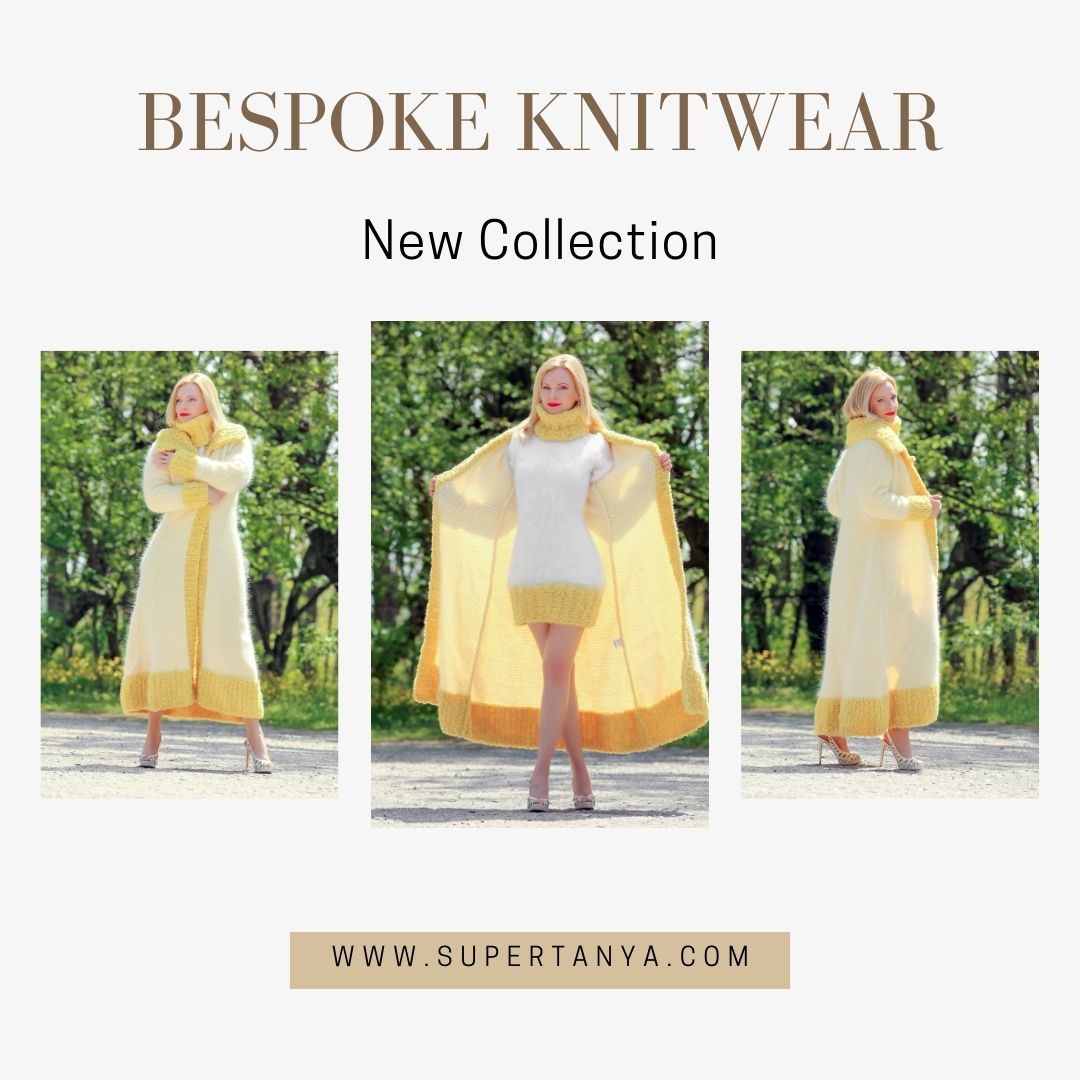 New collection coming soon 
SuperTanya.com 
#unique #uniqueclothing #mohair #mohaircardigan #designercoat #designerdress #supertanya #handmadesweater